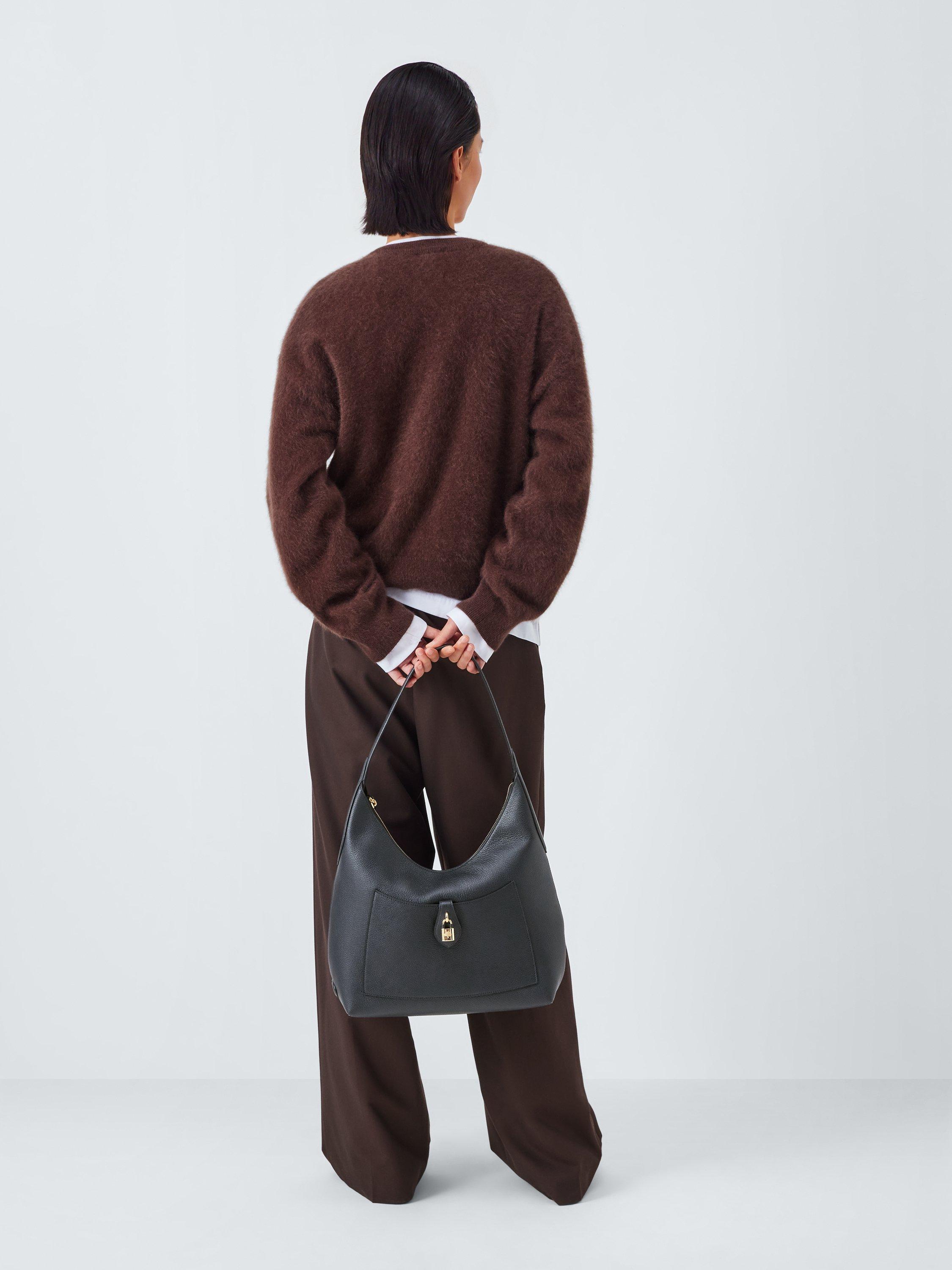 Product image 6 of 6, which shows Mulberry Eliza Large Leather Shoulder Bag, Black