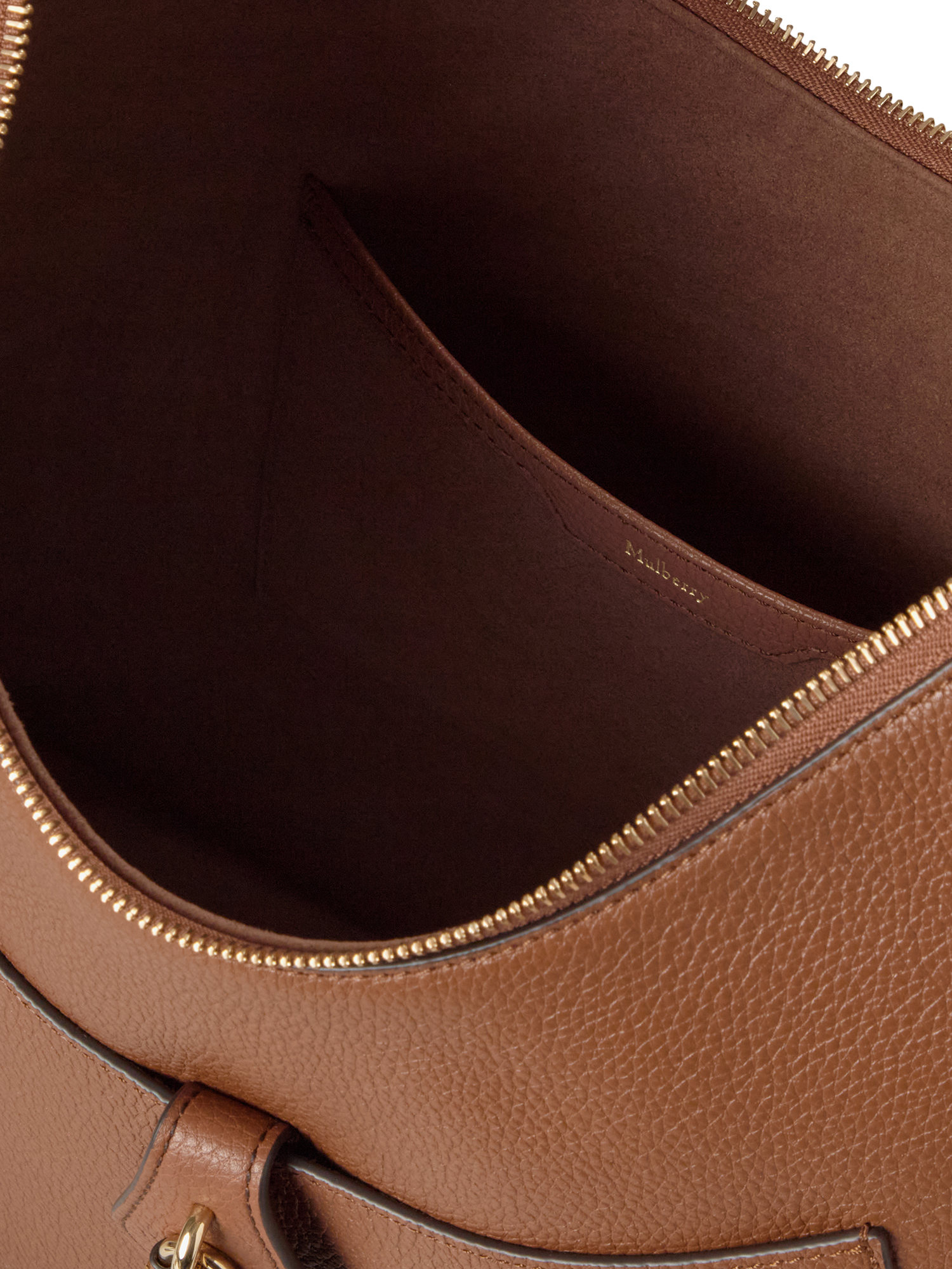 Product image 5 of 6, which shows Mulberry Eliza Large Leather Shoulder Bag, Oak