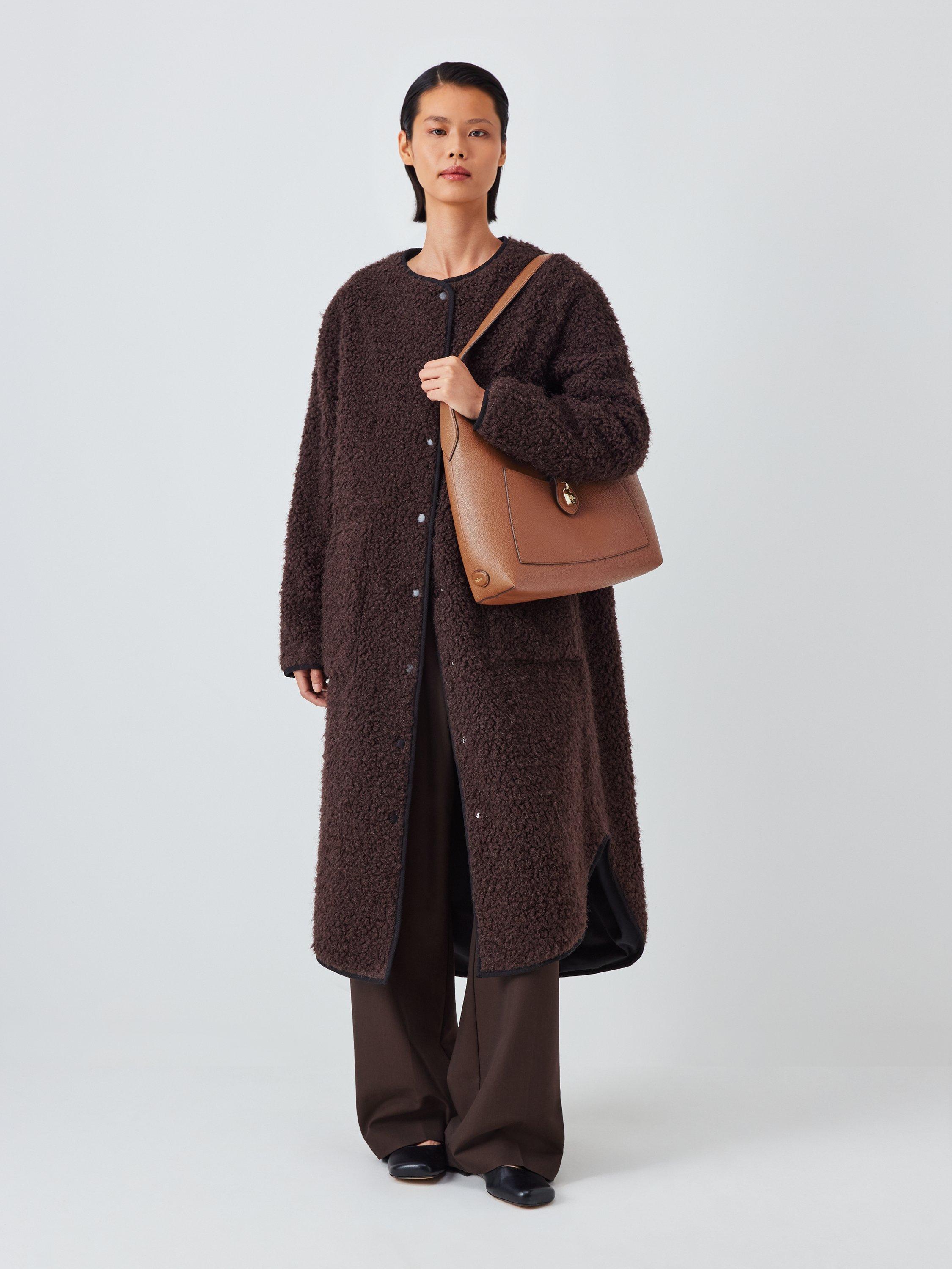 Product image 6 of 6, which shows Mulberry Eliza Large Leather Shoulder Bag, Oak