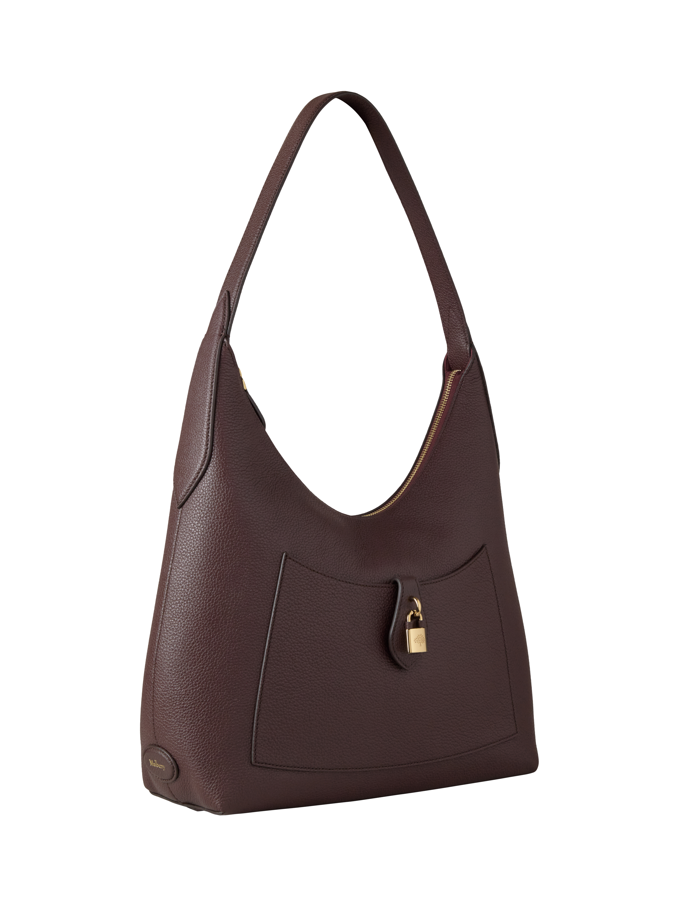Mulberry Eliza Large Leather Shoulder Bag, Oxblood
