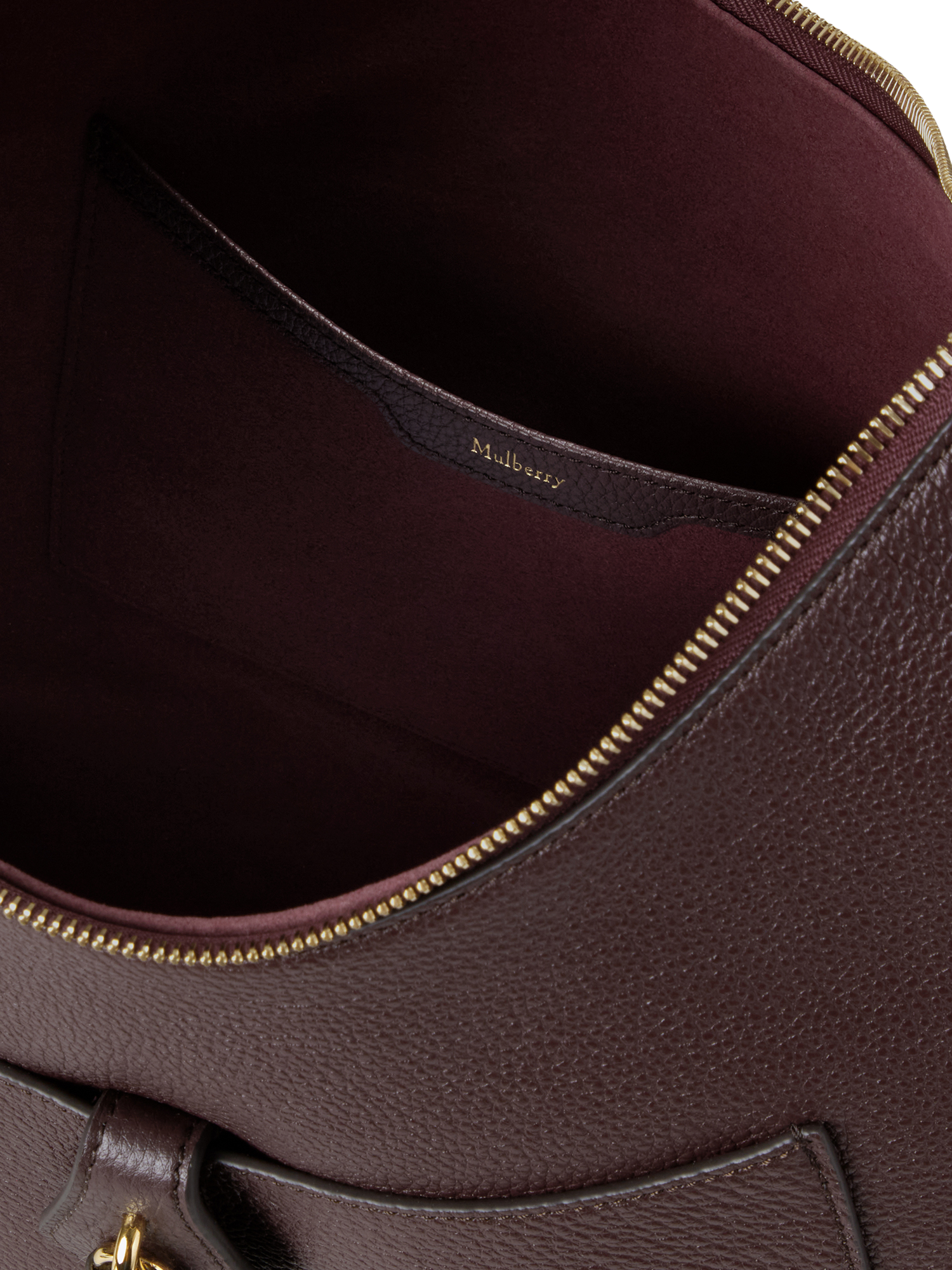 Mulberry Eliza Large Leather Shoulder Bag, Oxblood