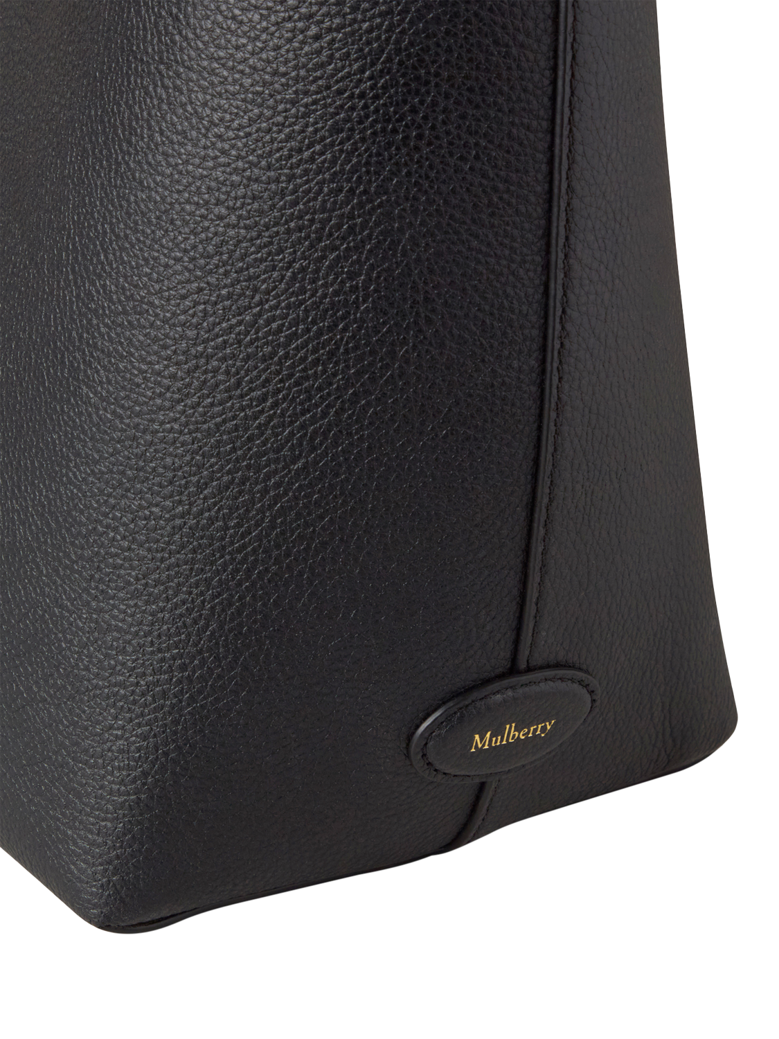 Product image 4 of 6, which shows Mulberry Eliza Leather Tote Bag, Black