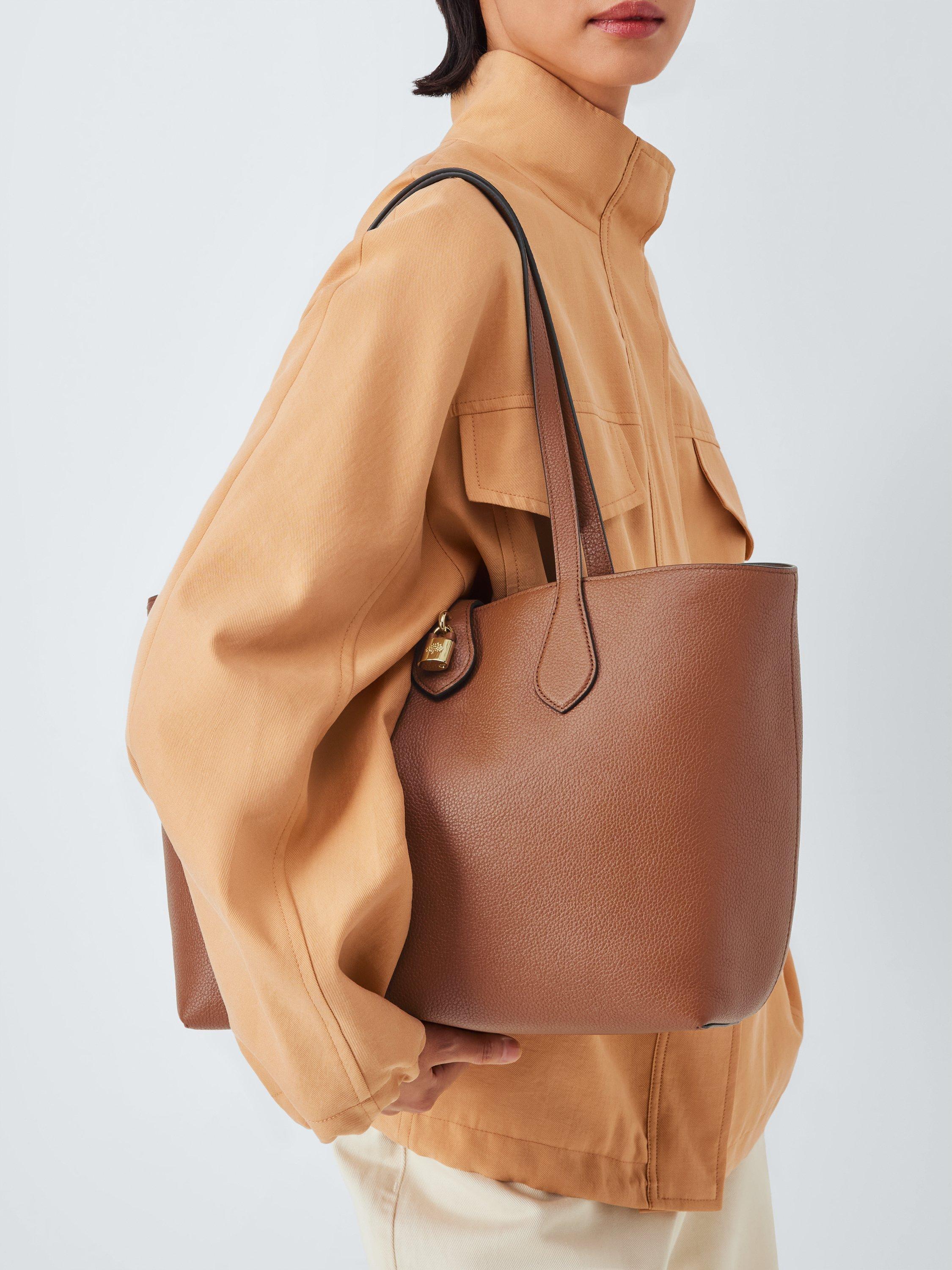 Product image 7 of 7, which shows Mulberry Eliza Leather Tote Bag, Oak