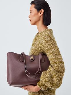 Mulberry Eliza Leather Tote Bag - view 2, Oxblood