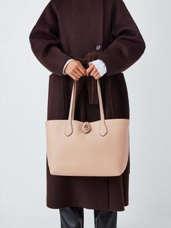 Mulberry Eliza Leather Tote Bag - view 2, Rosewater