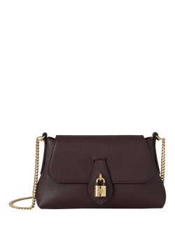 Mulberry Eliza Mini Leather Chain Shoulder Bag, Oxblood