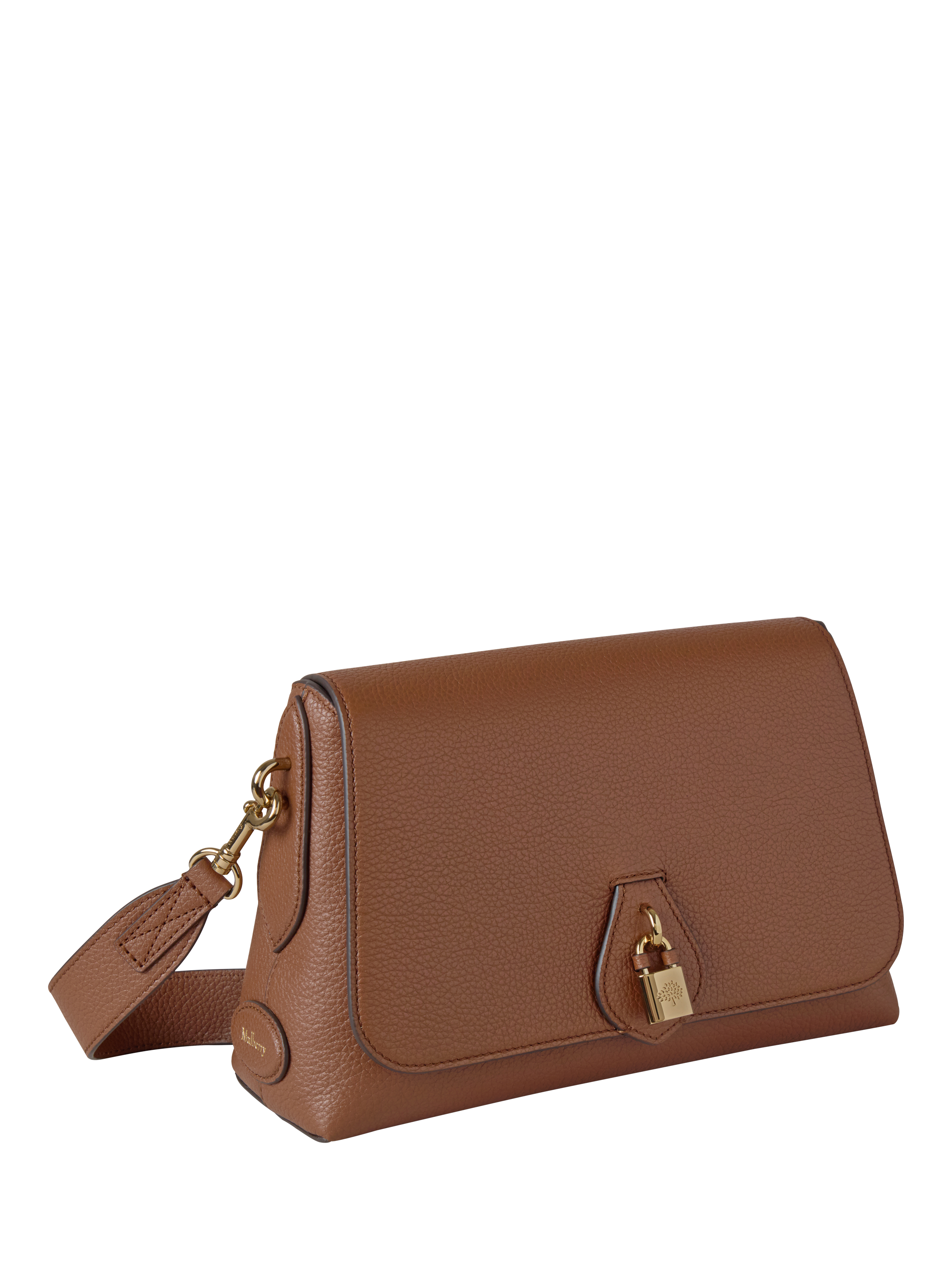 Product image 3 of 6, which shows Mulberry Eliza Leather Satchel Bag, Oak