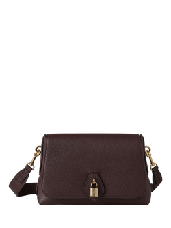 Mulberry Eliza Leather Satchel Bag, Oxblood
