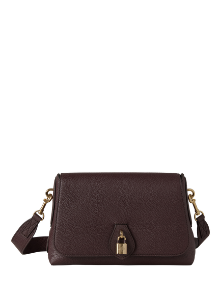 Mulberry Eliza Leather Satchel Bag, Oxblood