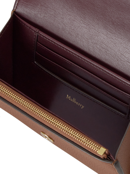 Mulberry Eliza Leather Wallet - view 2, Oak