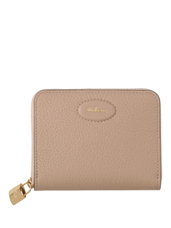 Mulberry Eliza Small Zipped Leather Wallet, Rosewater