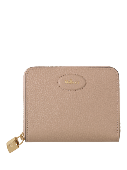 Mulberry Eliza Small Zipped Leather Wallet, Rosewater