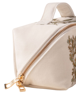 Elizabeth Scarlett Olive Branch Bride Flat Lay Pouch - view 2, Cream