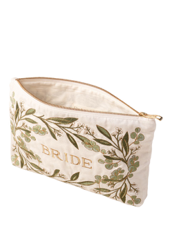 Elizabeth Scarlett Olive Branch Bride Pouch - view 2, Cream
