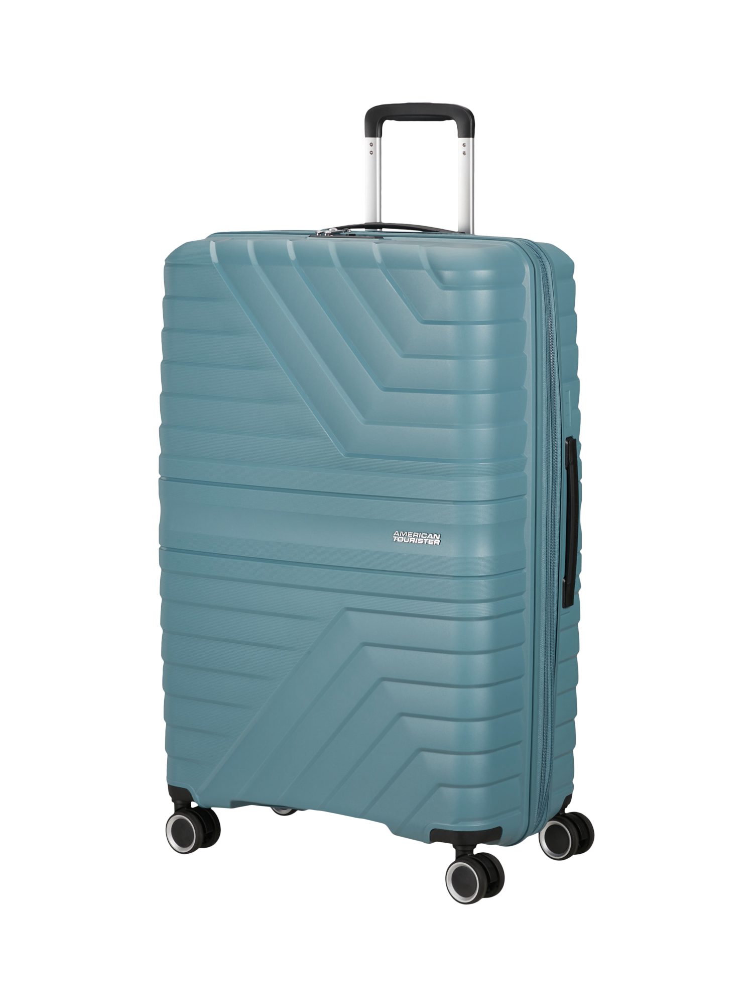 American Tourister Flytwist Large Hard Shell Suitcase, 117L, Storm