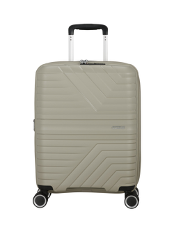 American Tourister Flytwist Small Hard Shell Suitcase, 44L, Sandstone - view 2, Sandstone