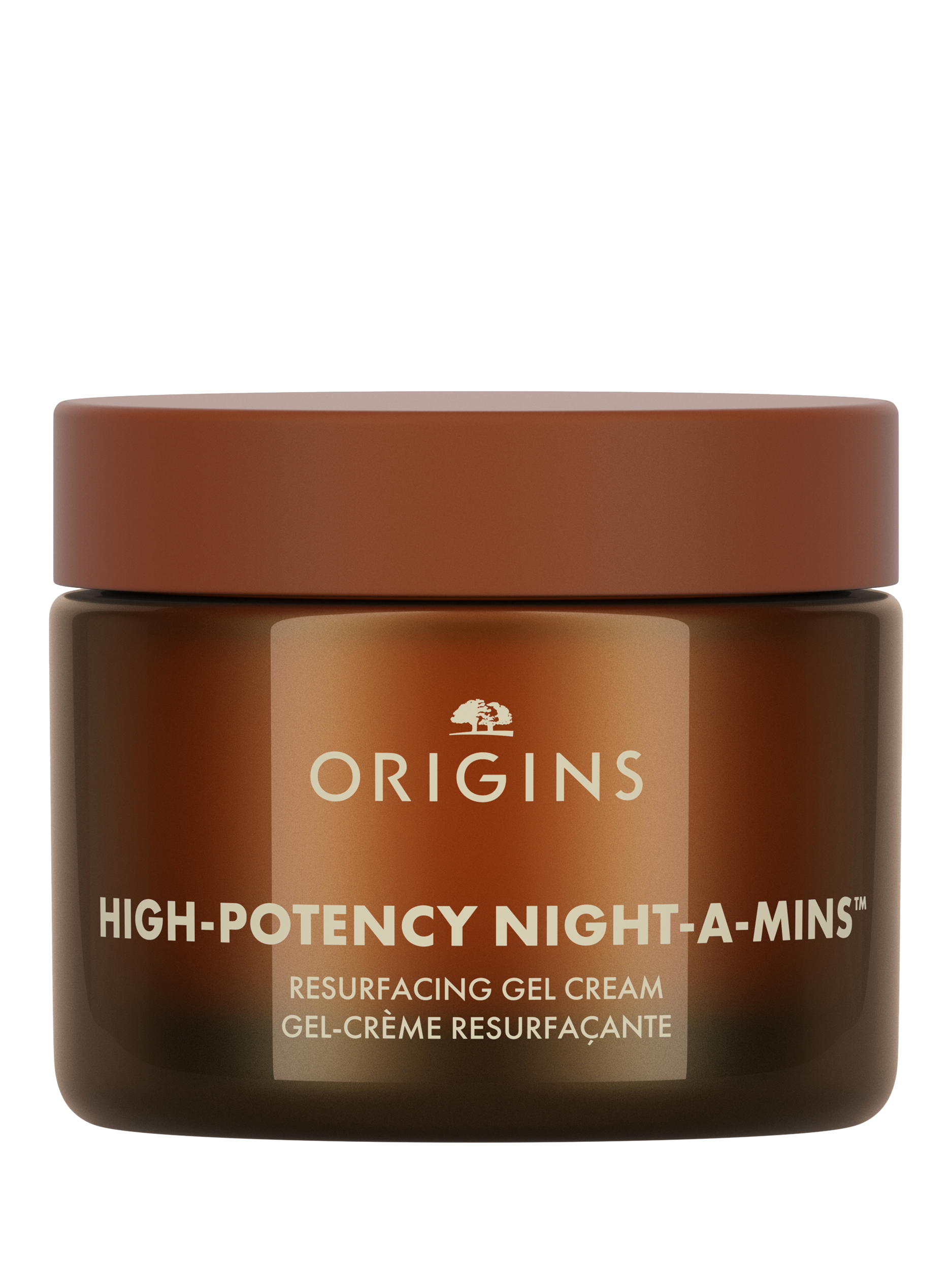 Product image 1 of 2, which shows Origins High-Potency Night-A-Mins Resurfacing Gel Cream, 50ml