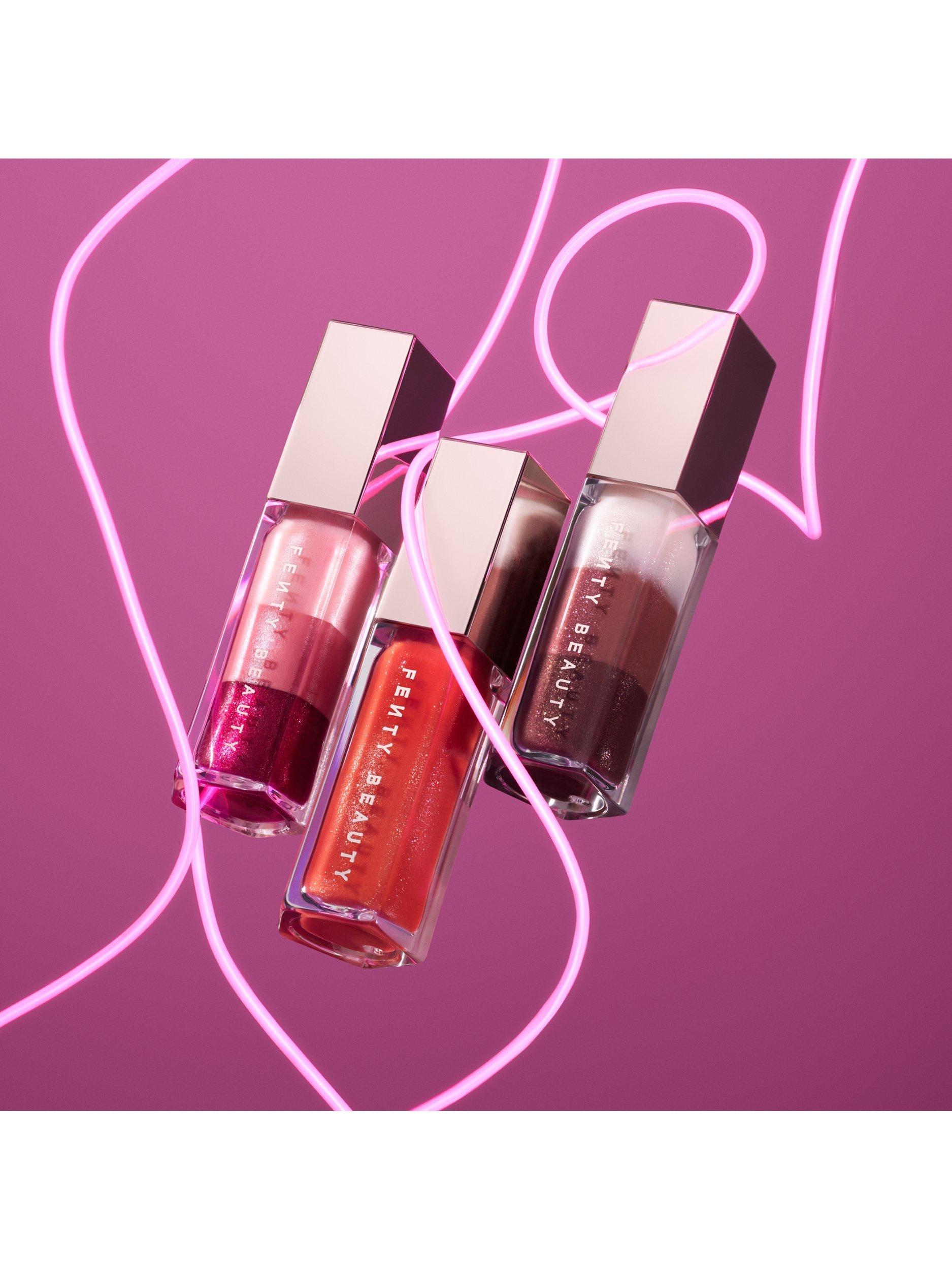 Product image 3 of 3, which shows Fenty Beauty Glossy Posse VIII Luminiser Makeup Gift Set, 3 x 9ml