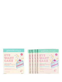 Patchology Limited Edition Eye Want Cake Eye Gels, x 5, 