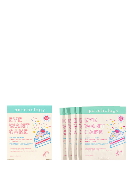 Patchology Limited Edition Eye Want Cake Eye Gels, x 5, 