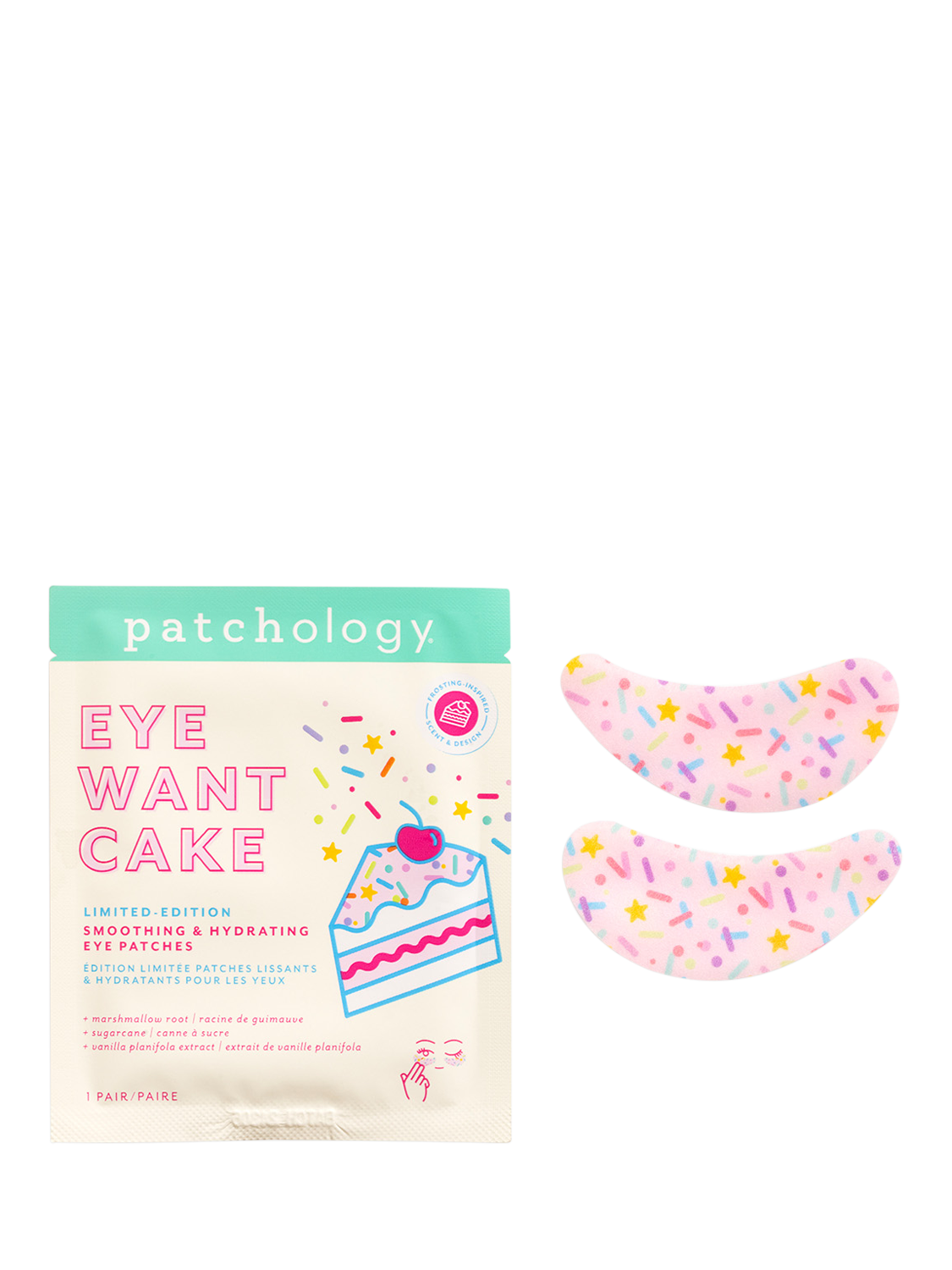 Product image 2 of 6, which shows Patchology Limited Edition Eye Want Cake Eye Gels, x 5