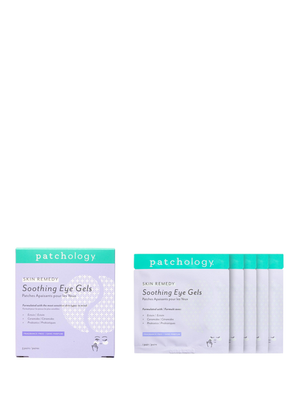 Patchology Skin Remedy Soothing Eye Gels, x 5, 