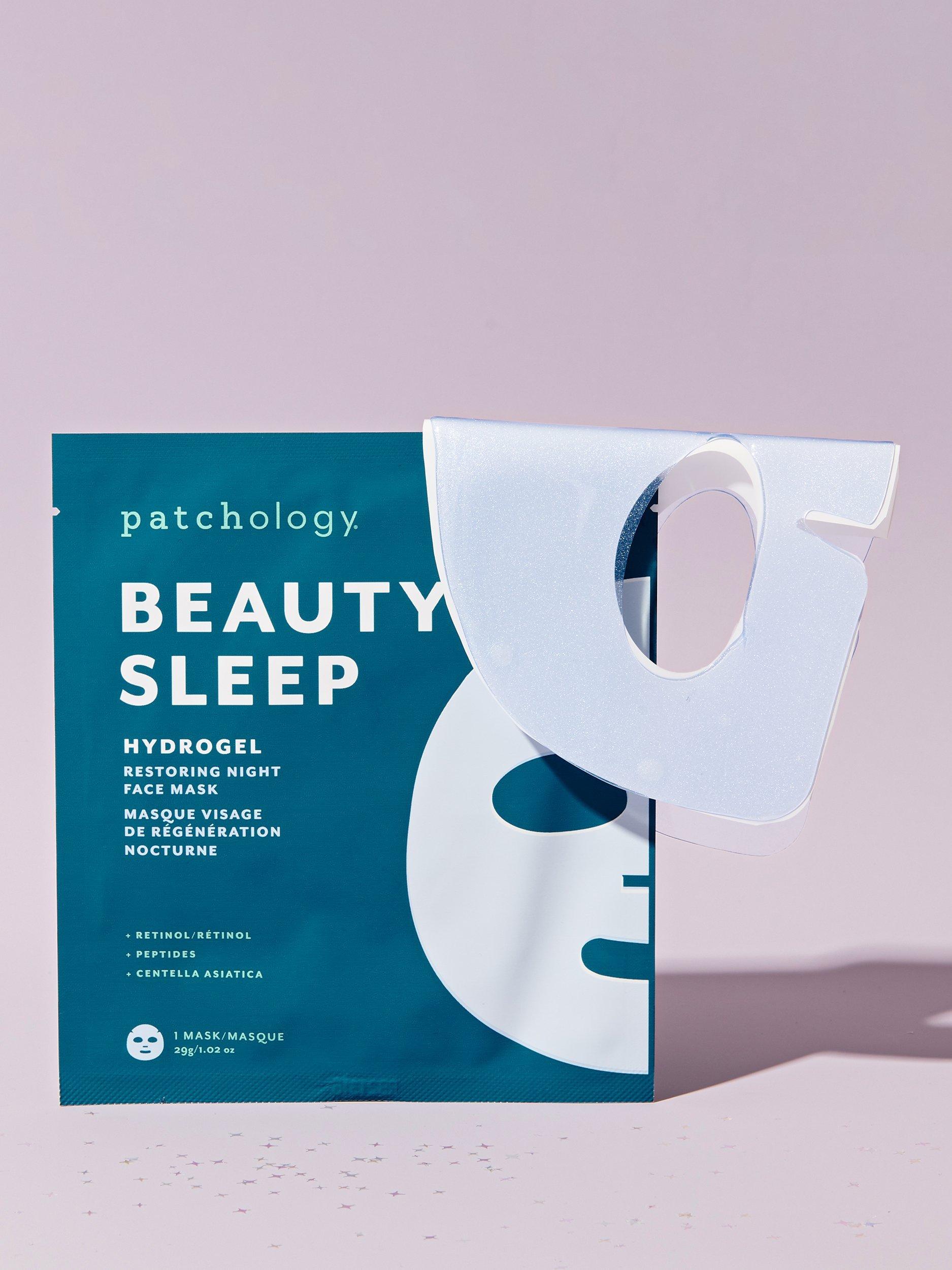 Product image 5 of 7, which shows Patchology Beauty Sleep Hydrogel Restoring Night Face Mask, x 1