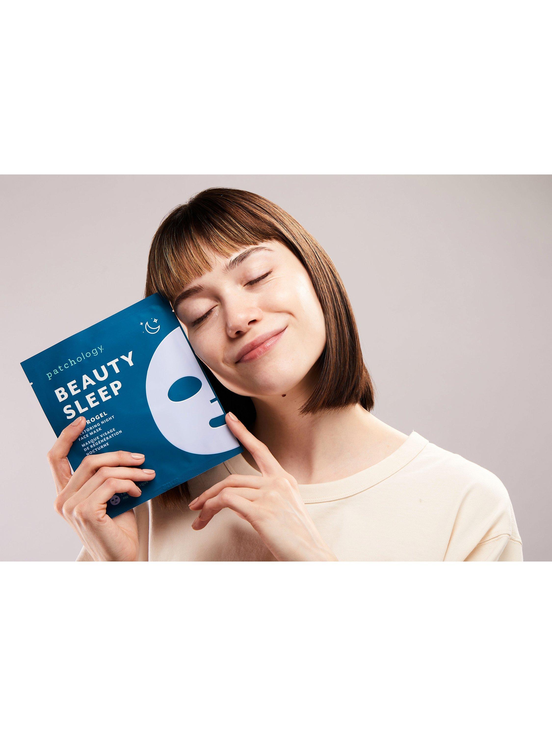 Product image 7 of 7, which shows Patchology Beauty Sleep Hydrogel Restoring Night Face Mask, x 1
