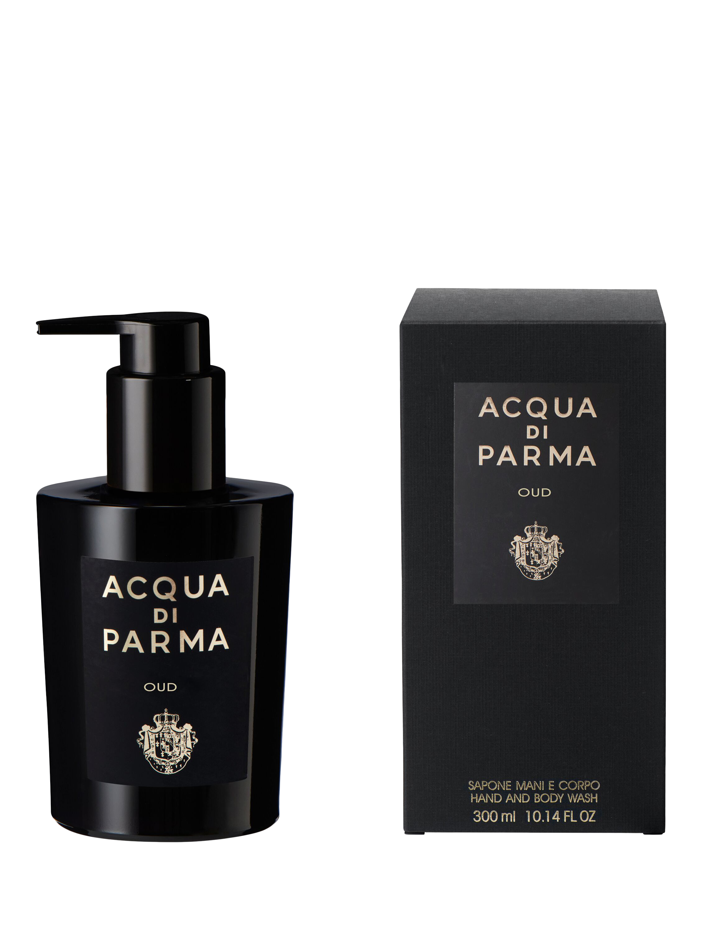 Product image 2 of 2, which shows Acqua di Parma Oud Hand & Body Wash, 300ml