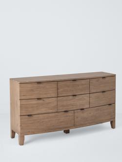 John Lewis Reclaimed Timber 8 Drawer Chest, Natural Wood, Natural Wood