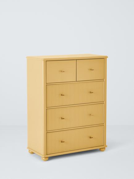 John Lewis Reed 5 Drawer Chest, Butter
