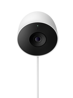 Google Nest Cam Outdoor Security Camera, Wired, Snow - view 2, Snow