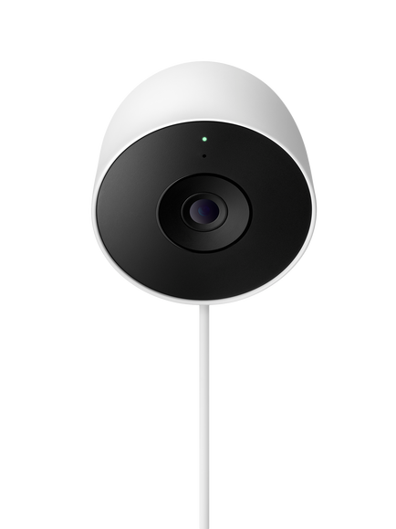 Google Nest Cam Outdoor Security Camera, Wired, Snow - view 2, Snow