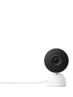 Google Nest Cam Indoor Security Camera, Wired, Snow, Snow