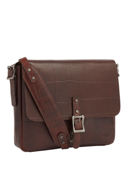 OSPREY LONDON Brixton Satchel, Cognac - view 2, Cognac