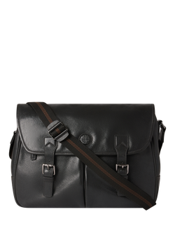 OSPREY LONDON Compass Saddle Bag, Black