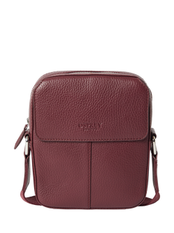Osprey Jacob Leather Phone Bag, Merlot