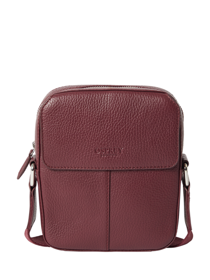 Osprey Jacob Leather Phone Bag, Merlot