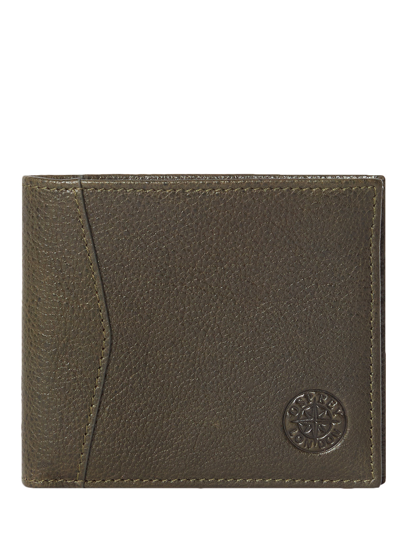 Product image 1 of 6, which shows OSPREY LONDON Compass Card Wallet, Dark Olive