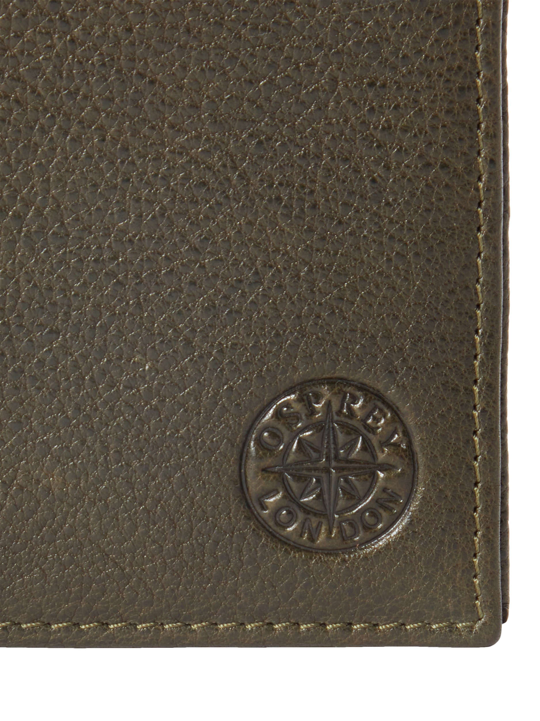 Product image 5 of 6, which shows OSPREY LONDON Compass Card Wallet, Dark Olive