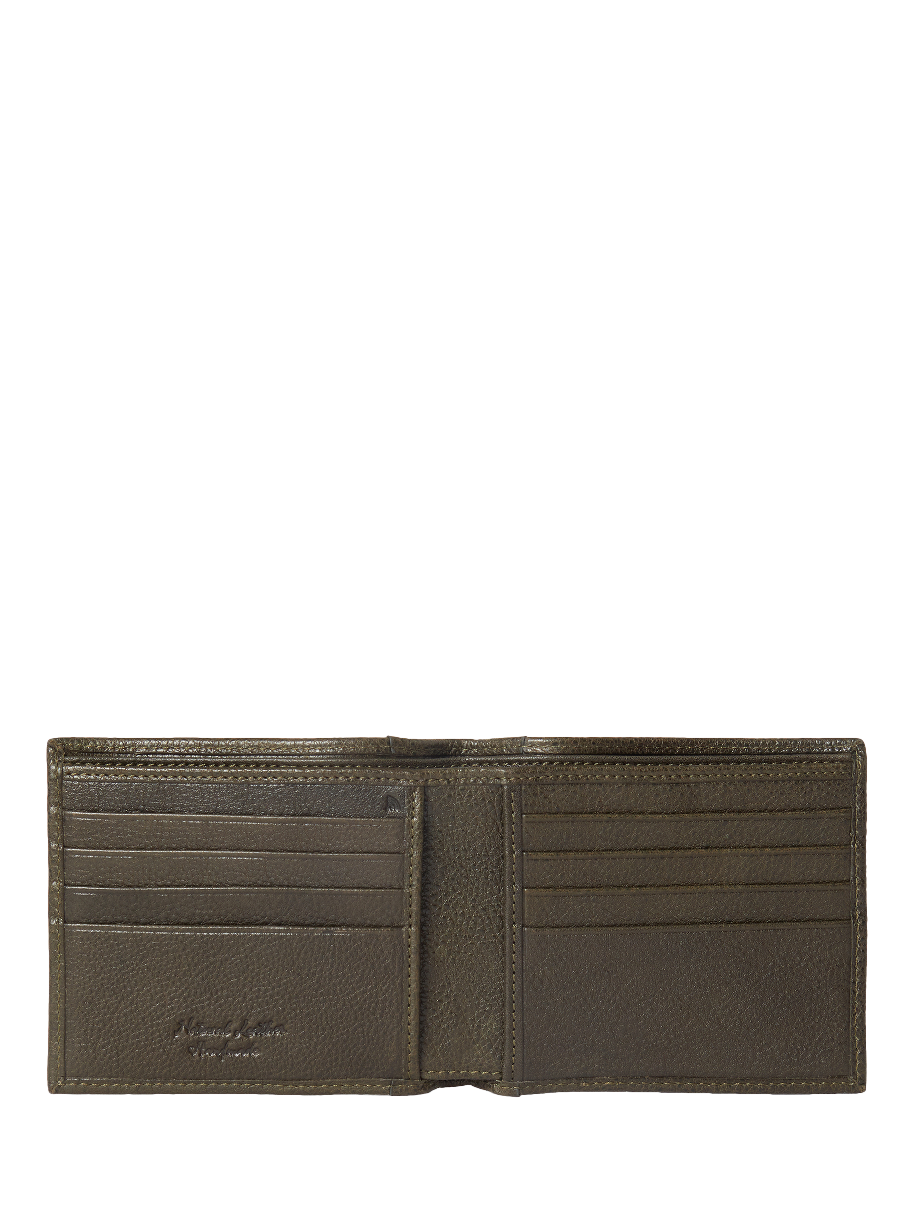 Product image 6 of 6, which shows OSPREY LONDON Compass Card Wallet, Dark Olive