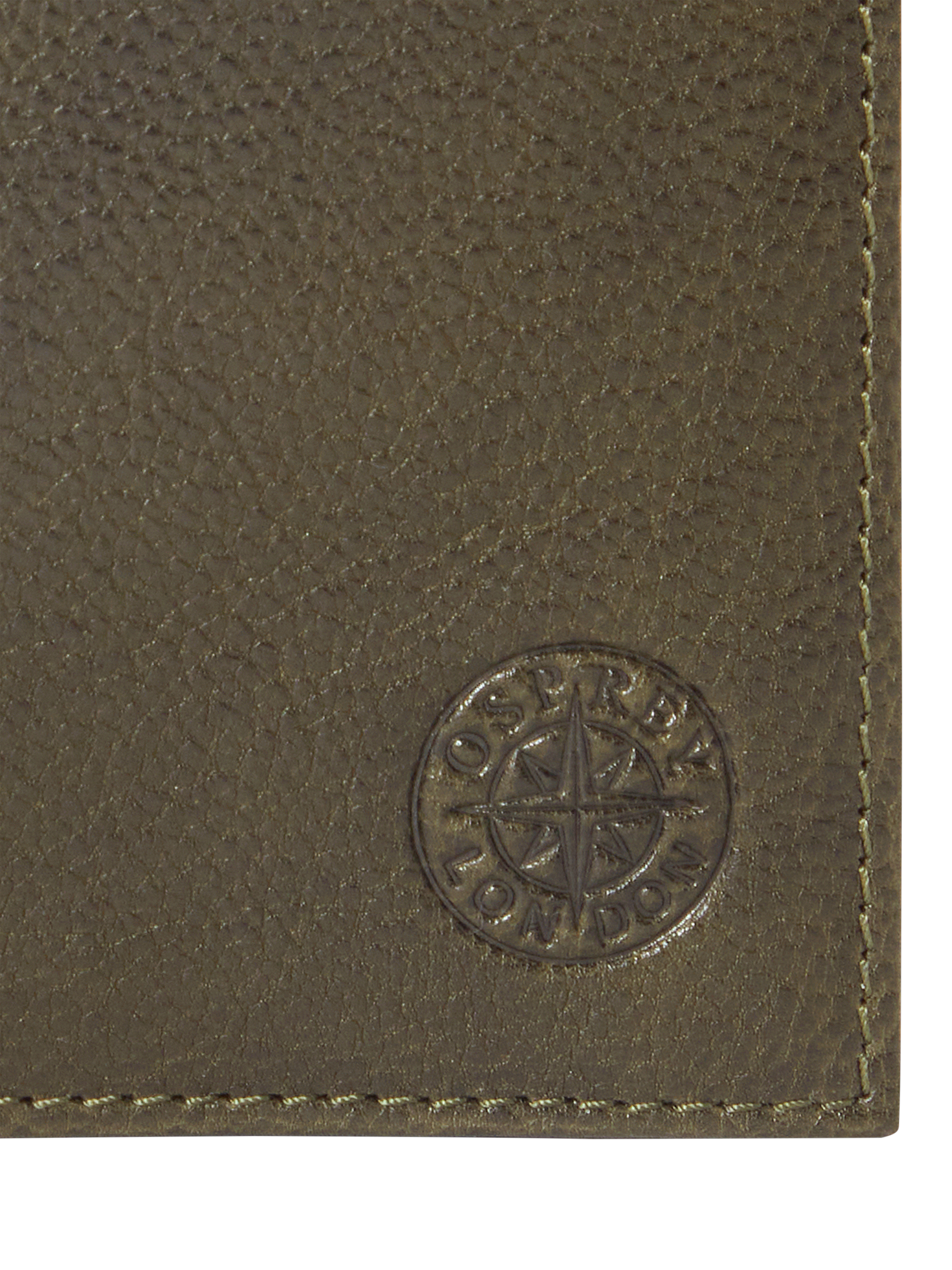 Product image 5 of 6, which shows OSPREY LONDON Compass Coin Wallet, Dark Olive