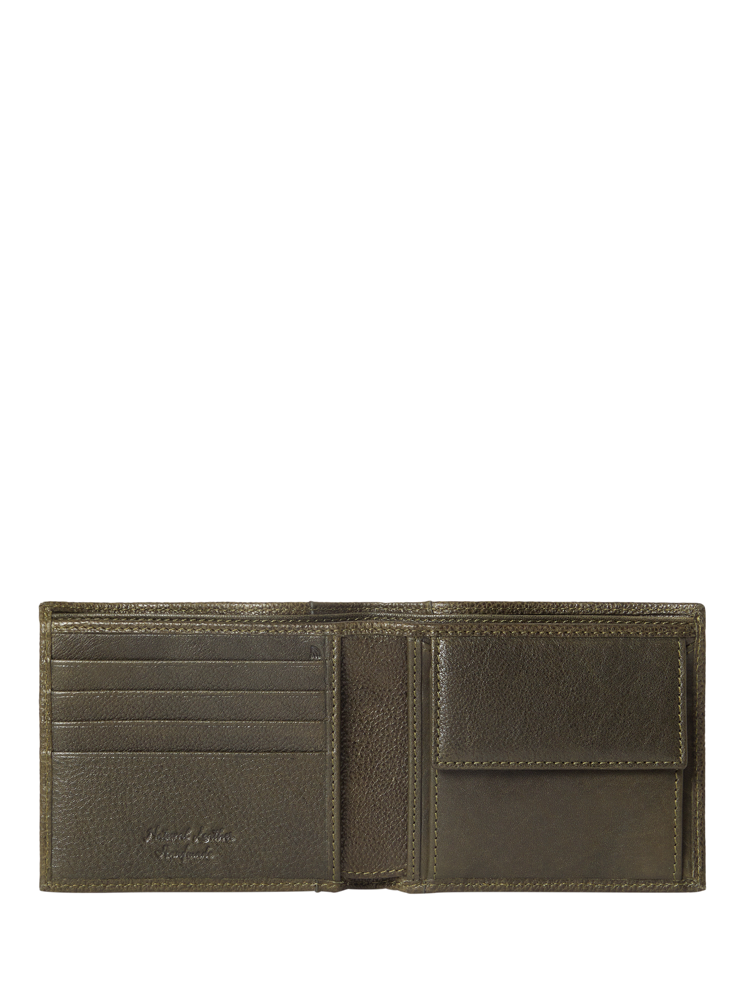 Product image 6 of 6, which shows OSPREY LONDON Compass Coin Wallet, Dark Olive
