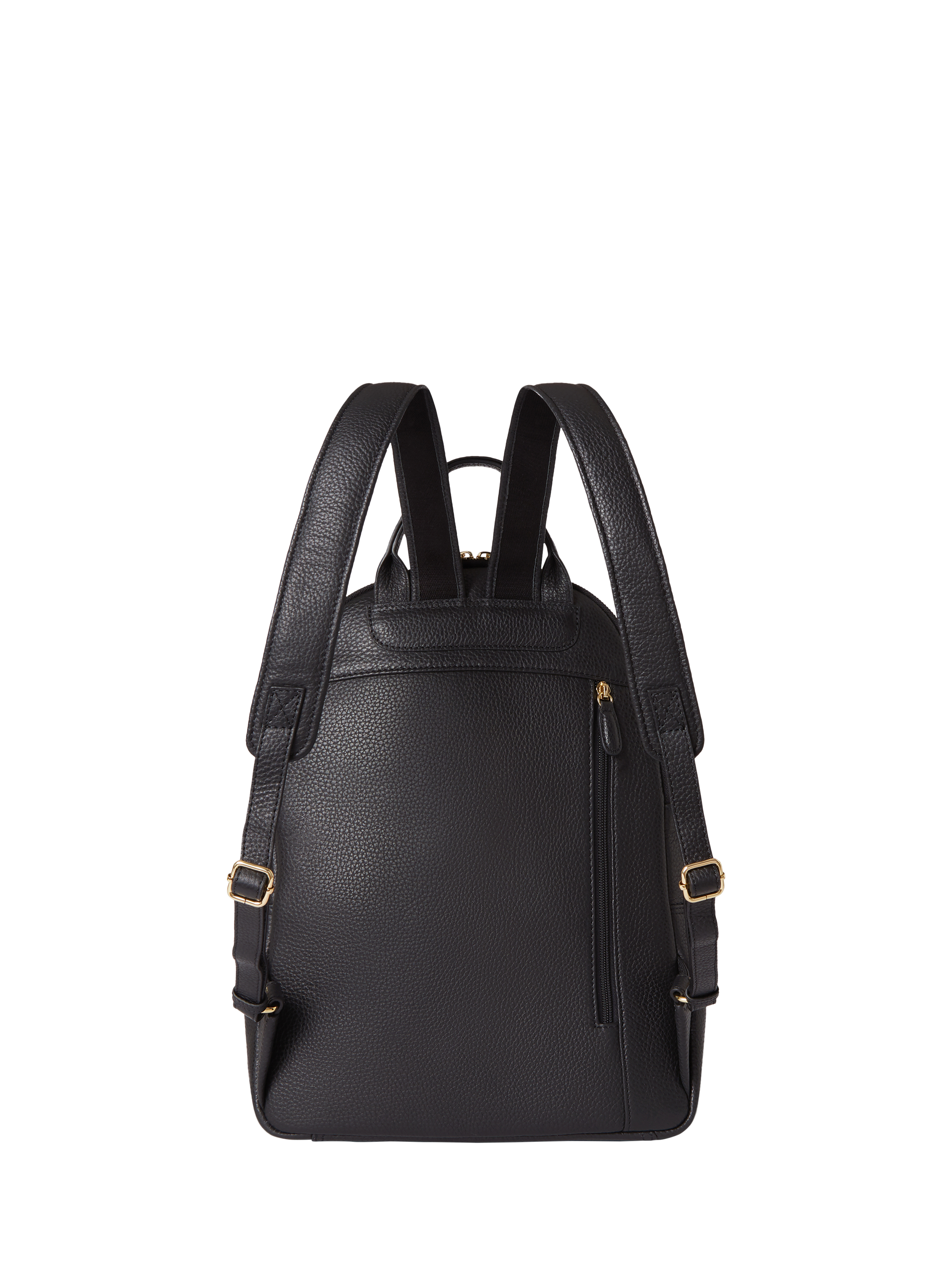 Product image 3 of 6, which shows OSPREY LONDON Adaline Leather Backpack, Black