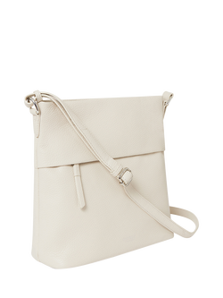 OSPREY LONDON Lyra Leather Crossbody Bag - view 2, Dove