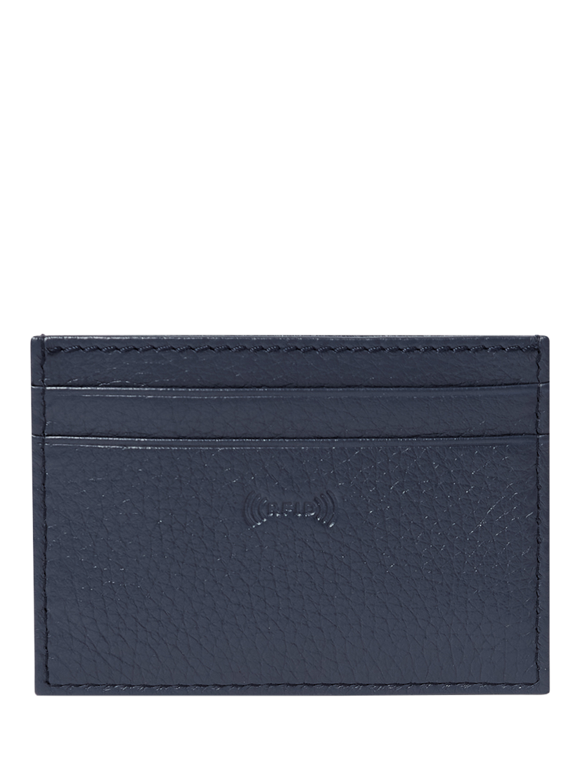 Product image 7 of 7, which shows OSPREY LONDON The Tilly Leather Purse Set, Navy