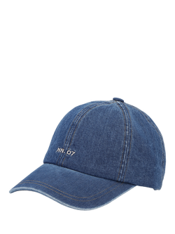 NN.07 Baseball Cap, Denim Blue, Indigo