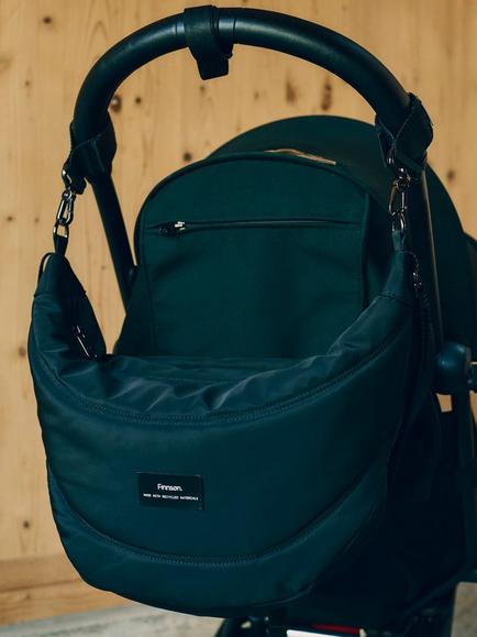 Finnsøn Osma Stroller Organiser, Black - view 2, Black