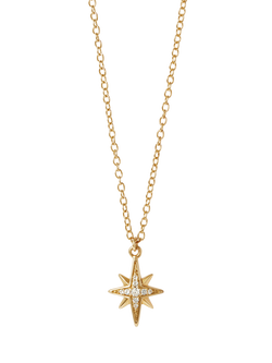 Astley Clarke Biography Motifs Celestial Star Necklace, Gold, Gold