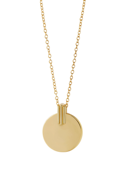 Astley Clarke Stilla Necklace - view 2, Gold/Malachite